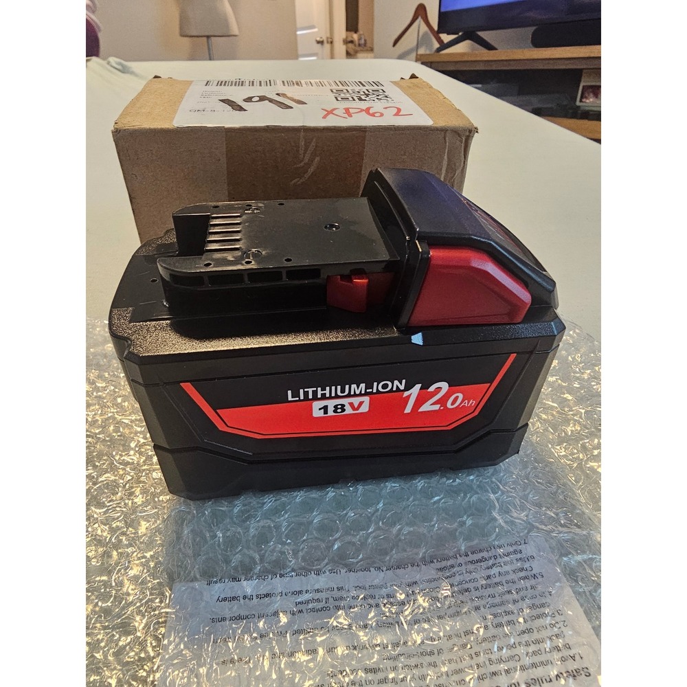 Unbranded Replacement Tool Battery 18V 12.0Ah Black New 48-11-1812 Lithium-Ion